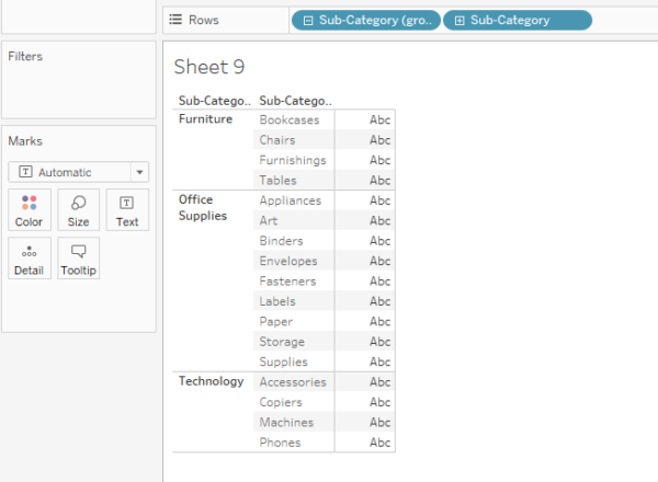 Tableau Groups Vs Sets Difference Between Tableaus Groups And Sets